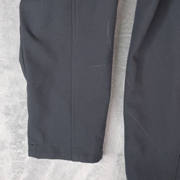 Swiss Tech Jacket Mens XL Gray Black Full Zip Soft Shell Windproof Fleece Lined - Picture 5 of 14